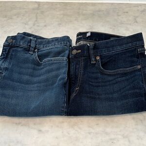 Two Banana Republic Jeans Size 33x30